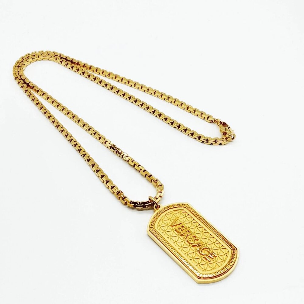 Versace Pendant Necklace Gold 300-081425